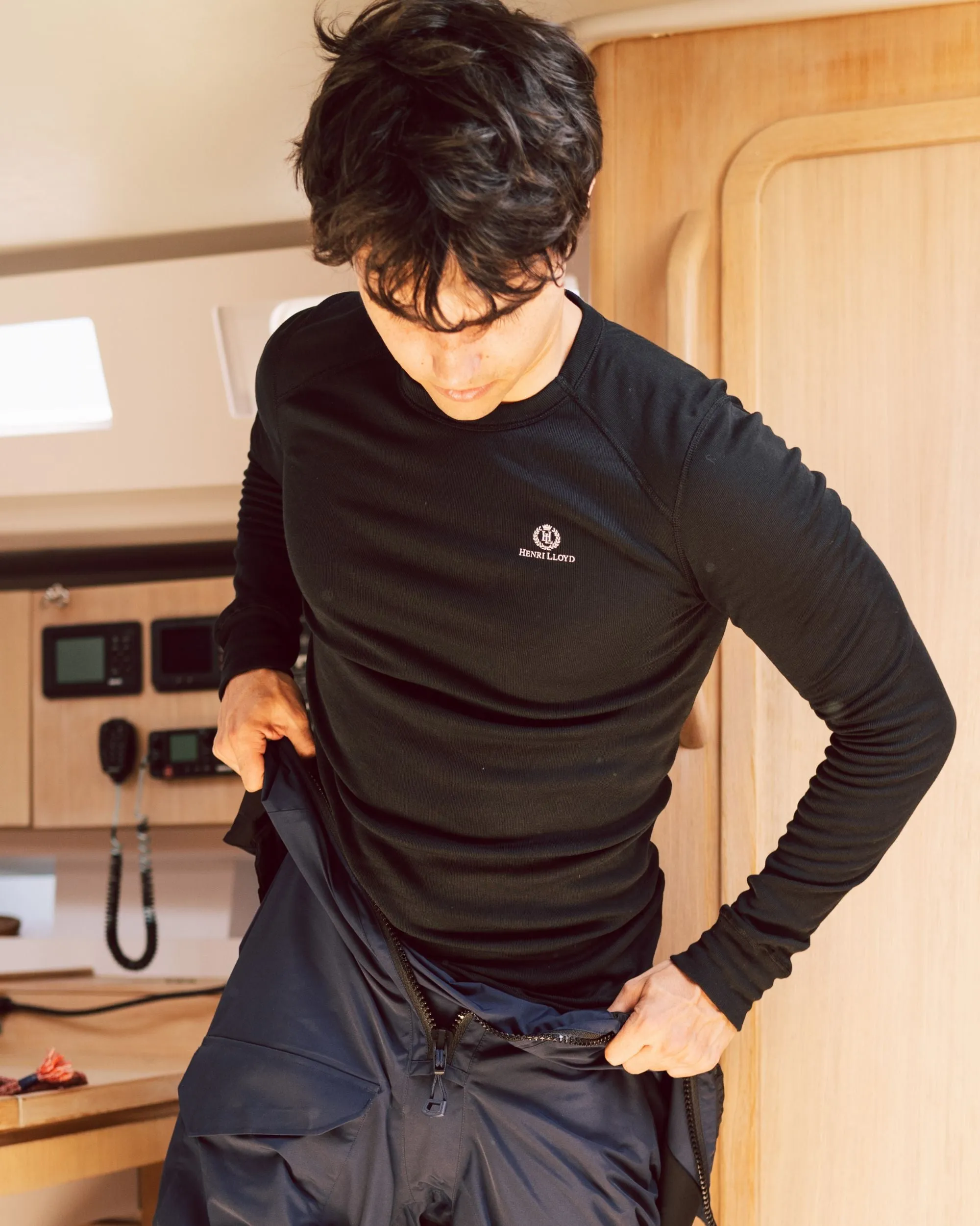 NTS Aktiv Warm LS Top - Black sold by Henri Lloyd product image thumbnail 2