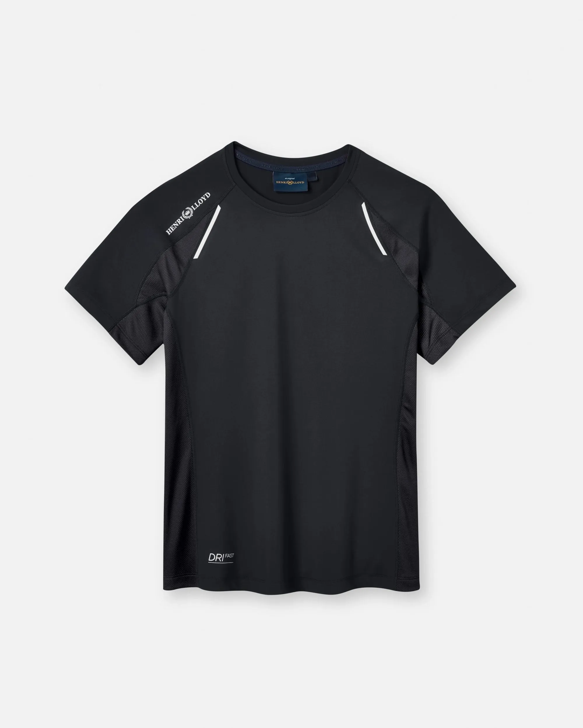 Women's Dynamic Dri Fast Tee - Black sold by Henri Lloyd