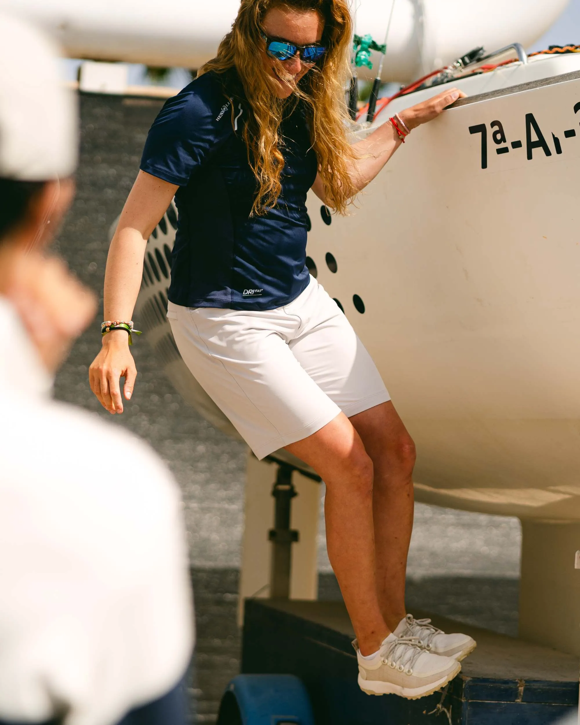 Women's Dynamic Dri Fast Tee - Navy Blue sold by Henri Lloyd product image thumbnail 2