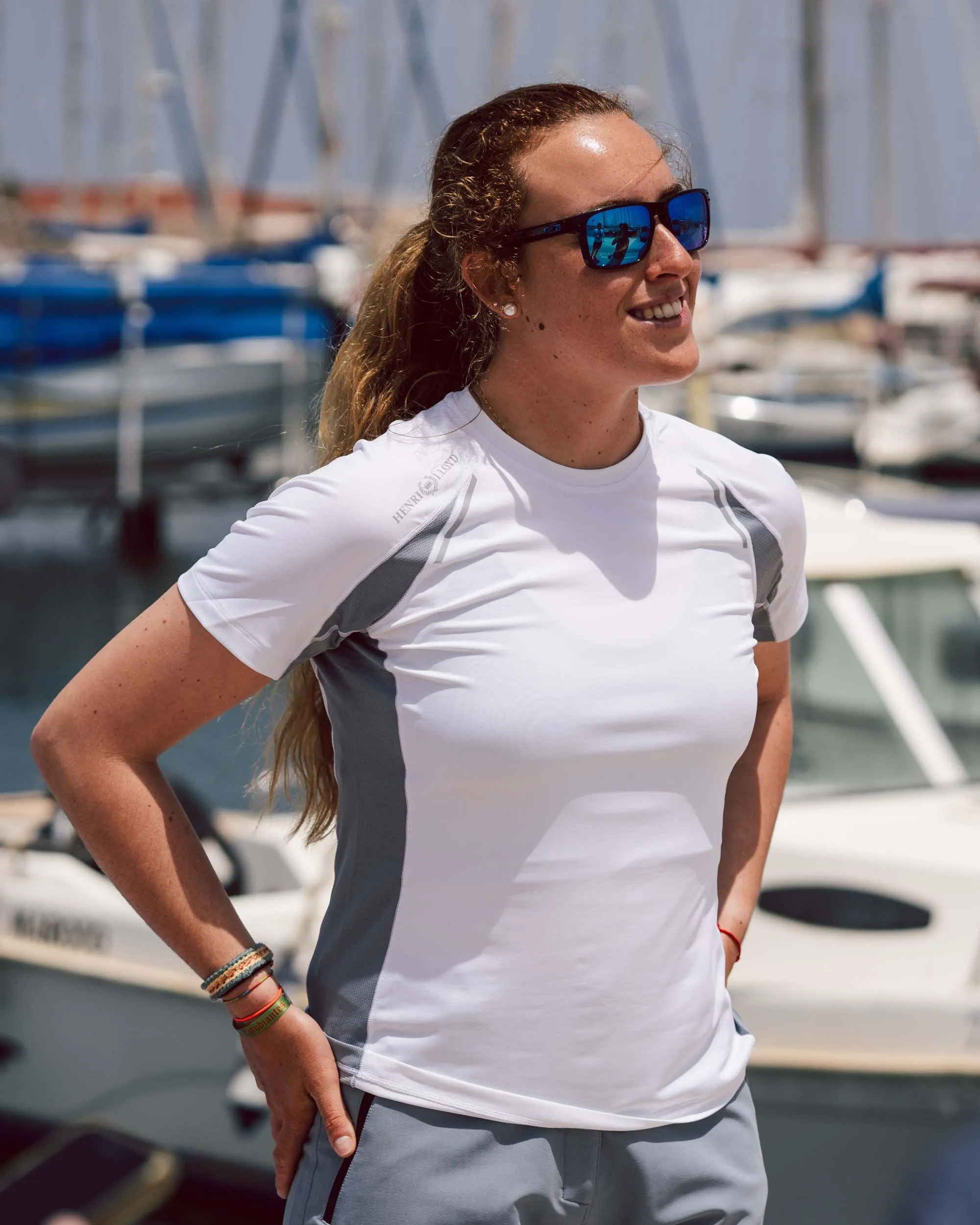Women's Dynamic Dri Fast Tee - White sold by Henri Lloyd product image thumbnail 2