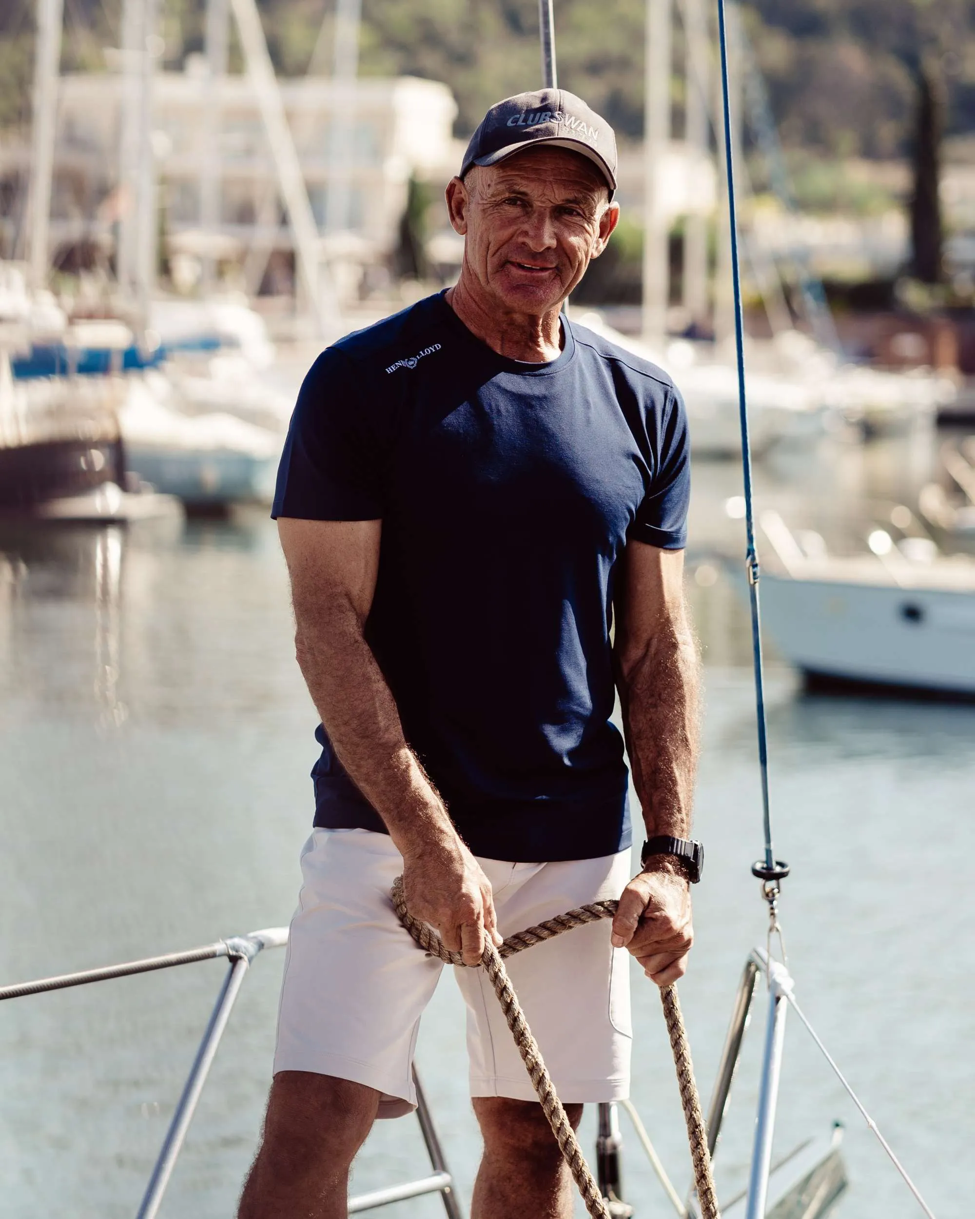 Dri-Fast SS Tee - Navy Blue sold by Henri Lloyd product image thumbnail 2