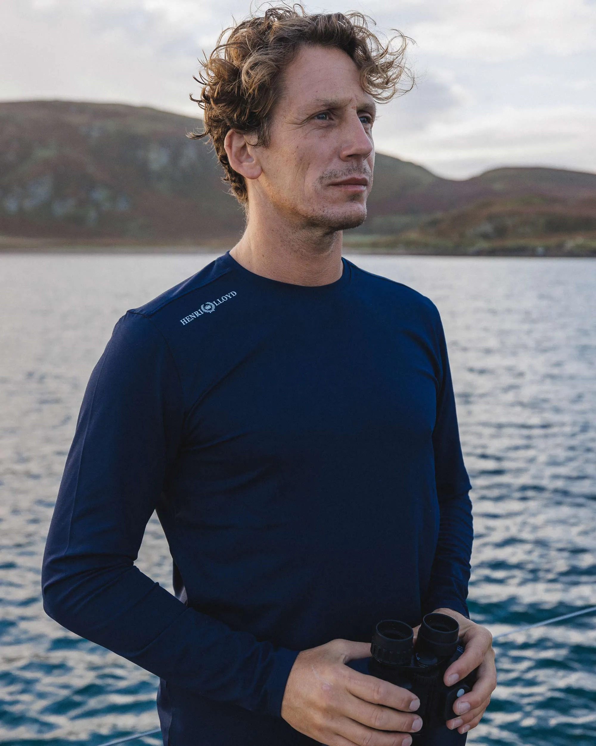 Dri-Fast Long Sleeve Tee - Navy Blue sold by Henri Lloyd product image thumbnail 2