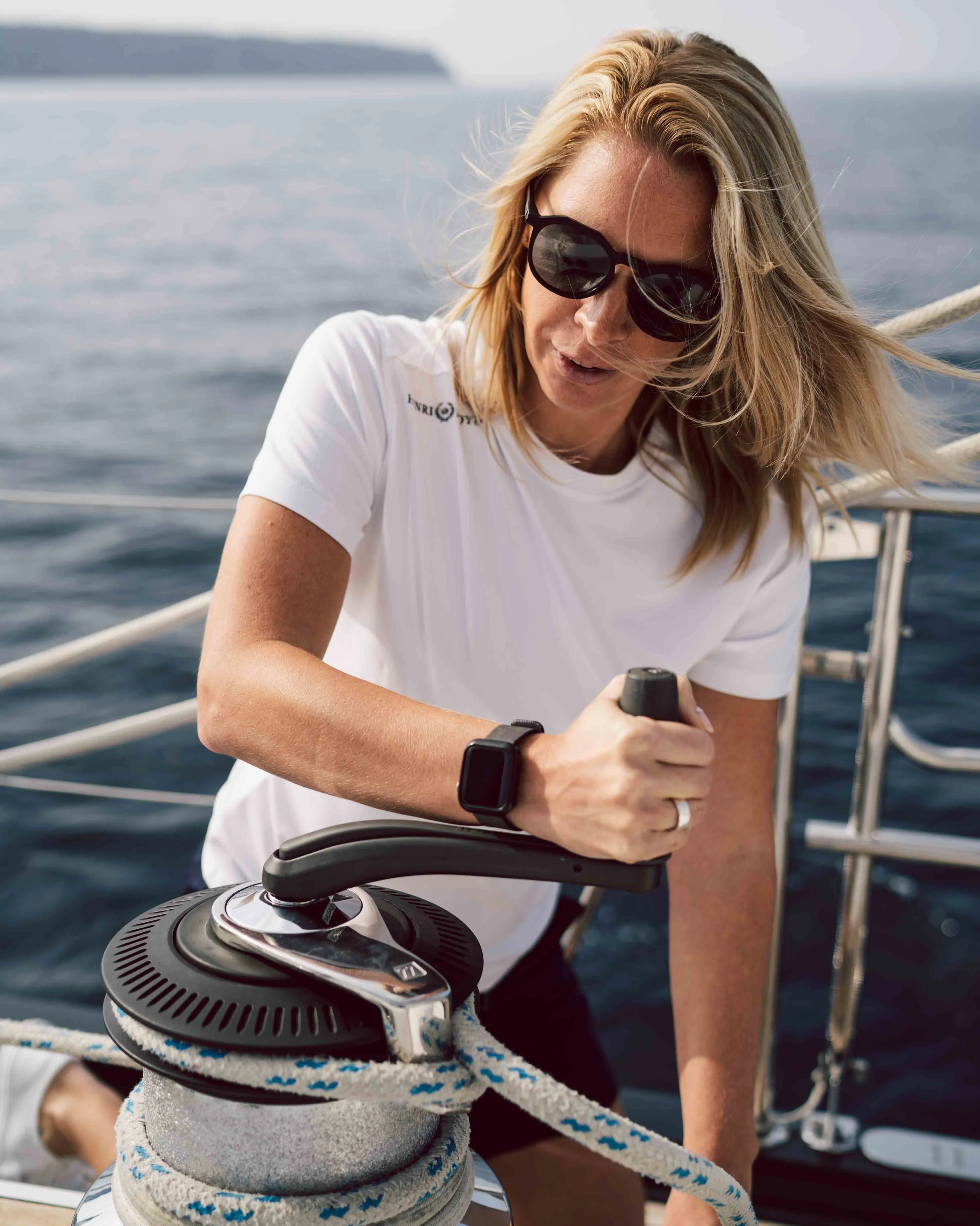 Women's Dri-Fast SS Tee - White sold by Henri Lloyd product image thumbnail 2