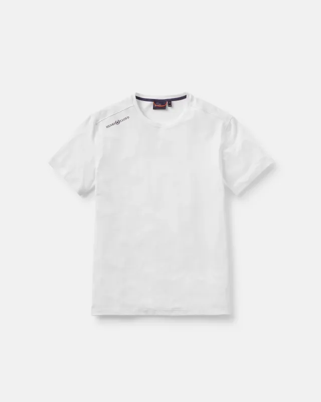 Women's Dri-Fast SS Tee - White sold by Henri Lloyd