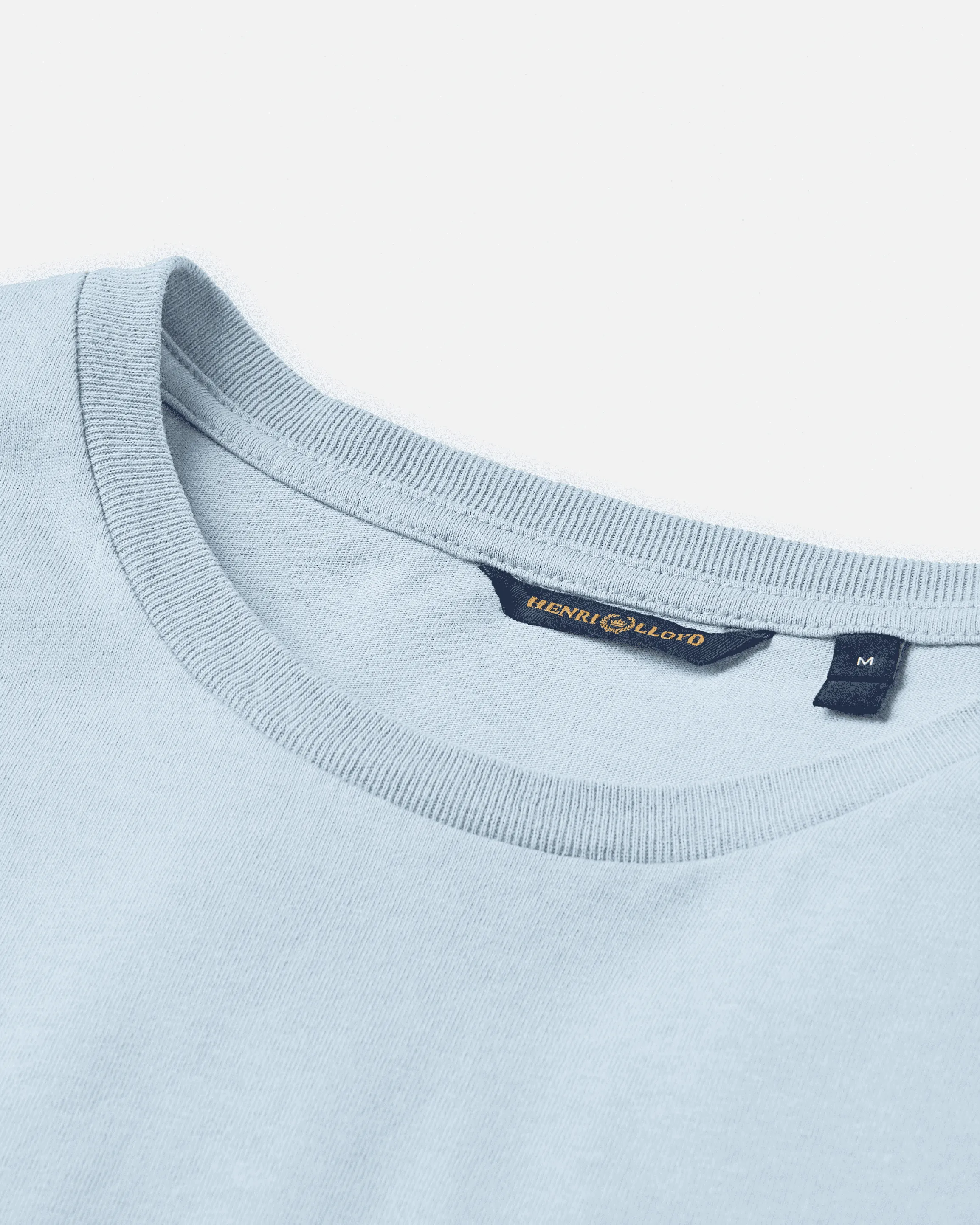 Cowes T-Shirt 2-Pack - Light Grey Melange / Sky Blue sold by Henri Lloyd product image thumbnail 3