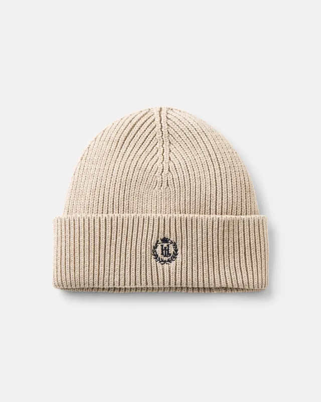Skerries Beanie - Oyster Beige made by Henri Lloyd