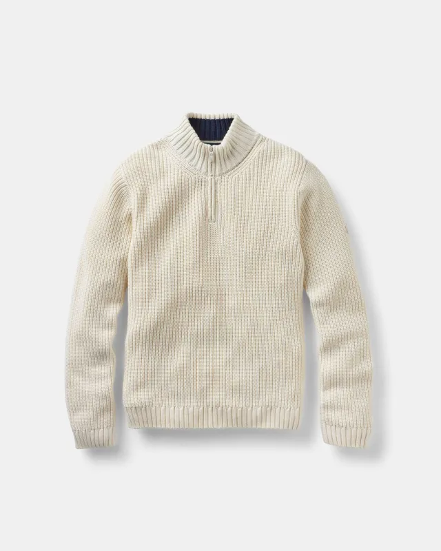 Acle Knit - Aston Cream made by Henri Lloyd