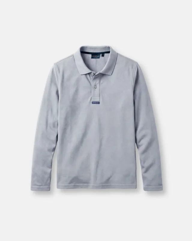 Women's Dri-Fast LS Polo - Titanium made by Henri Lloyd