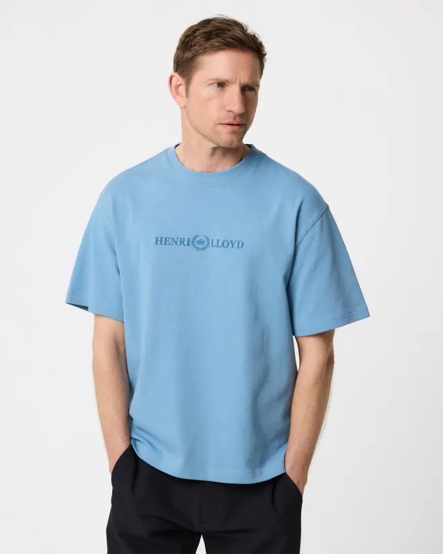 Walmer T-Shirt - Fjord Blue made by Henri Lloyd