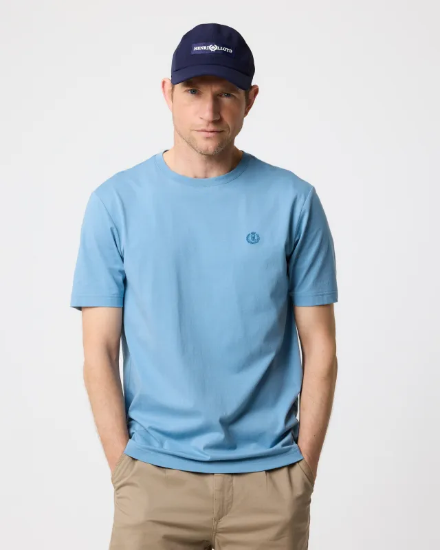 Cowes T Shirt - Fjord Blue made by Henri Lloyd