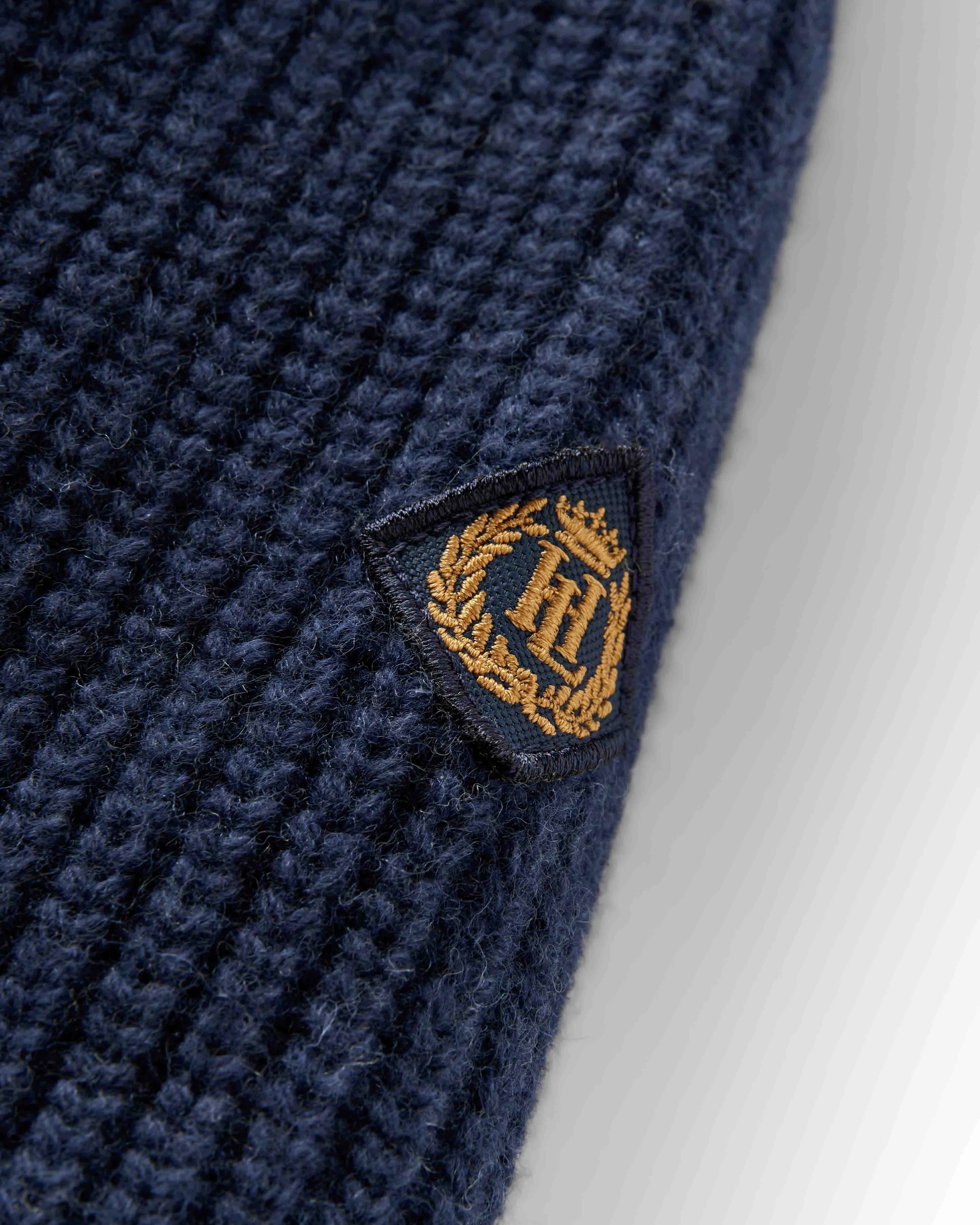 Fowey Rib Crew Knit - Navy Blue sold by Henri Lloyd product image thumbnail 5