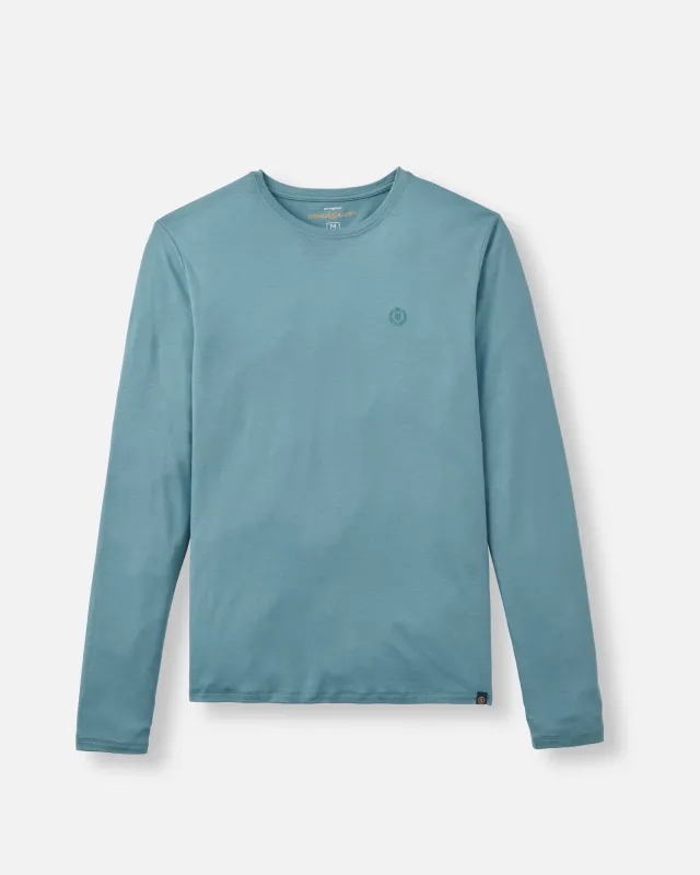 Women's Merino Core 160 T-Shirt LS - Teal made by Henri Lloyd