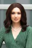 Dark Brown Brunette Wavy Wig Lace Front Wig Erica sold by Her Wig Closet