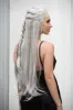 Pearl White Wig Icy Silver Wig White Silver Drag Wig White Blonde Wig White Cosplay Lace Front Wig White Drag Queen Wig Odella sold by Her Wig Closet
