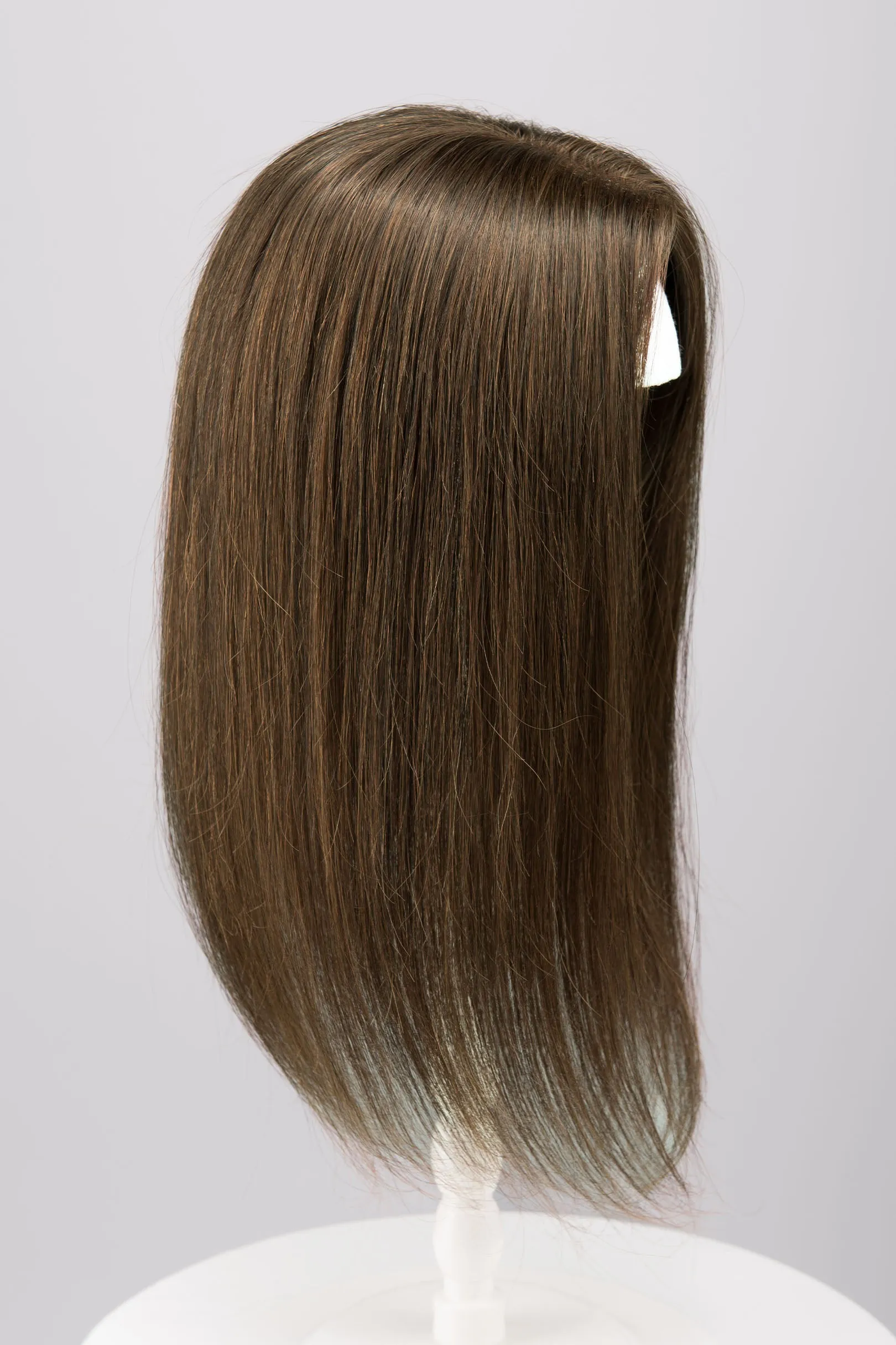 Honey Blonde Balayage Mono Top European Human Hair Topper 14 Inches sold by Her Wig Closet product image thumbnail 2