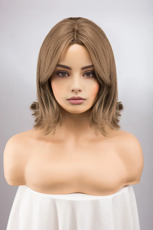 Natural Brown Wavy Wig Milan sold by Her Wig Closet