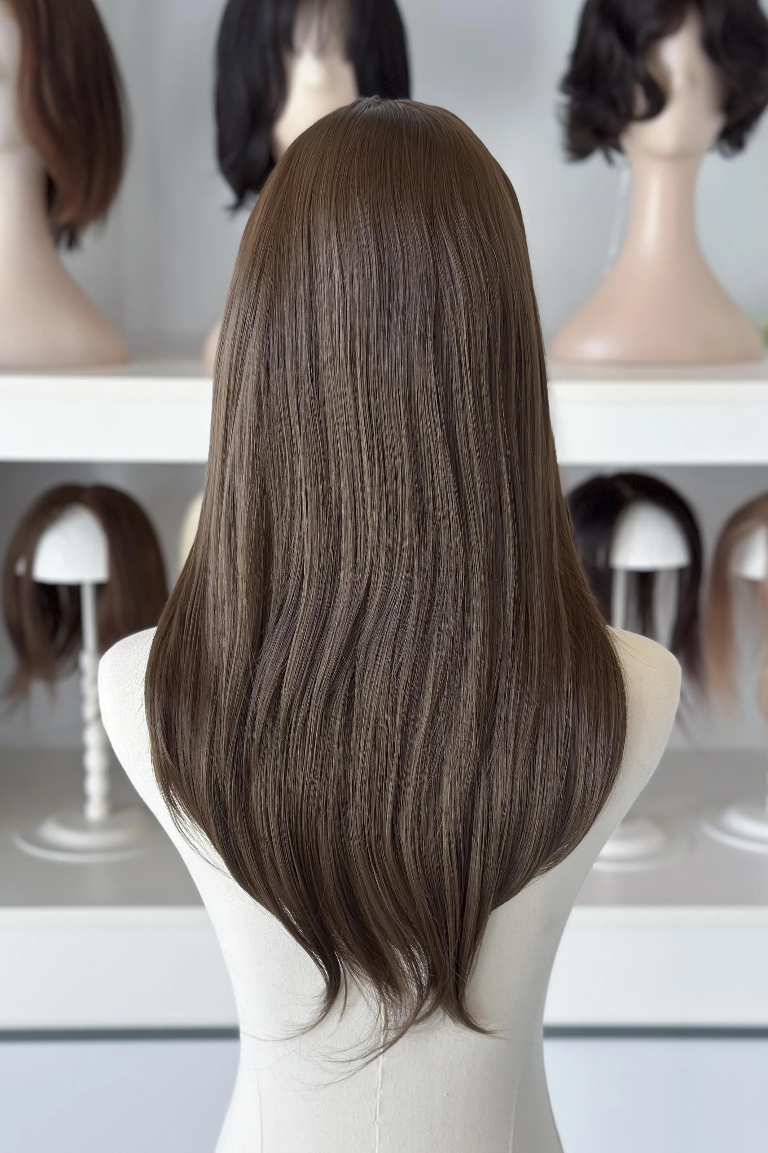 Natural Brown Straight Lace Front Wig Elin sold by Her Wig Closet product image thumbnail 4