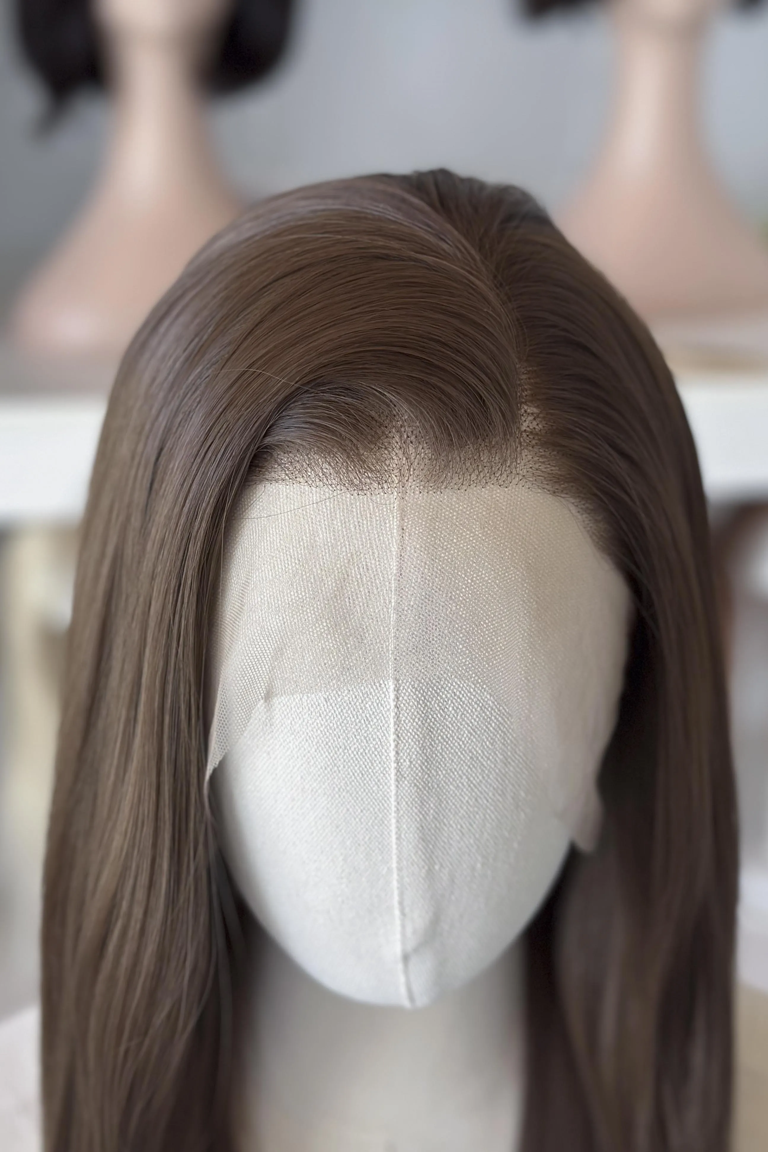 Natural Brown Straight Lace Front Wig Elin sold by Her Wig Closet product image thumbnail 3