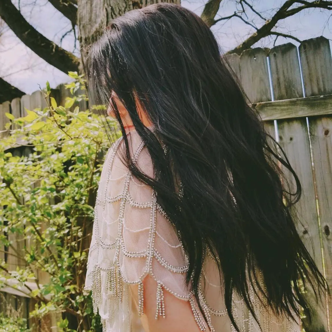 Natural Black Wavy Lace Front Synthetic Wig Bella sold by Her Wig Closet product image thumbnail 3