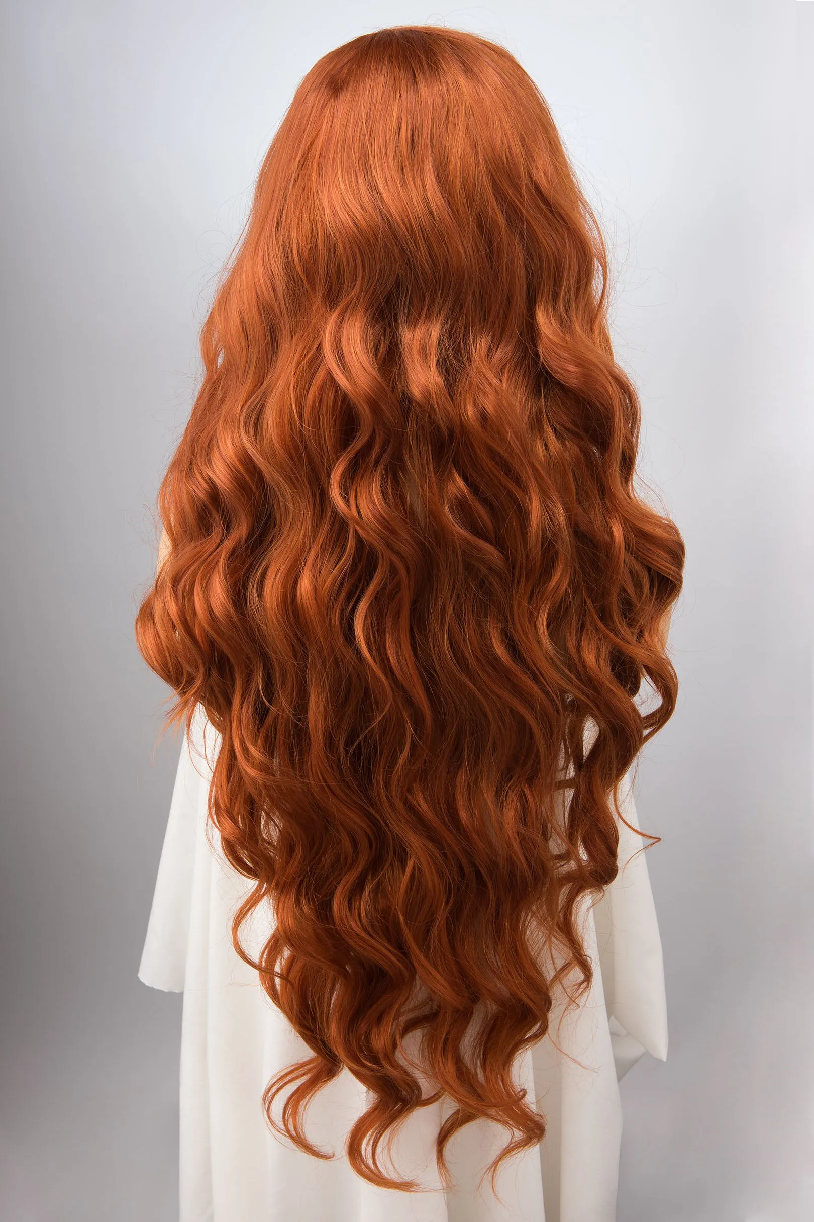 Ginger Red Head Lace Synthetic Wig Rooney sold by Her Wig Closet product image thumbnail 3