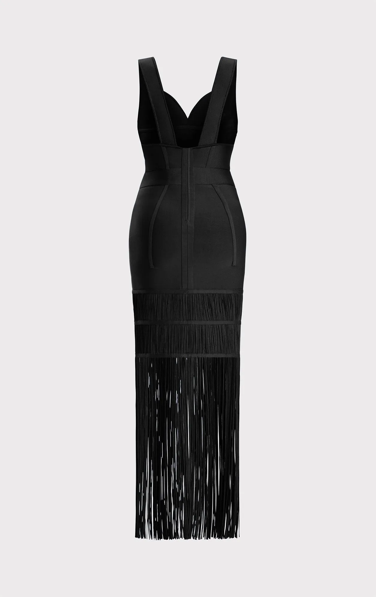 SWEETHEART FRINGE S/L GOWN sold by Herve Leger product image thumbnail 3