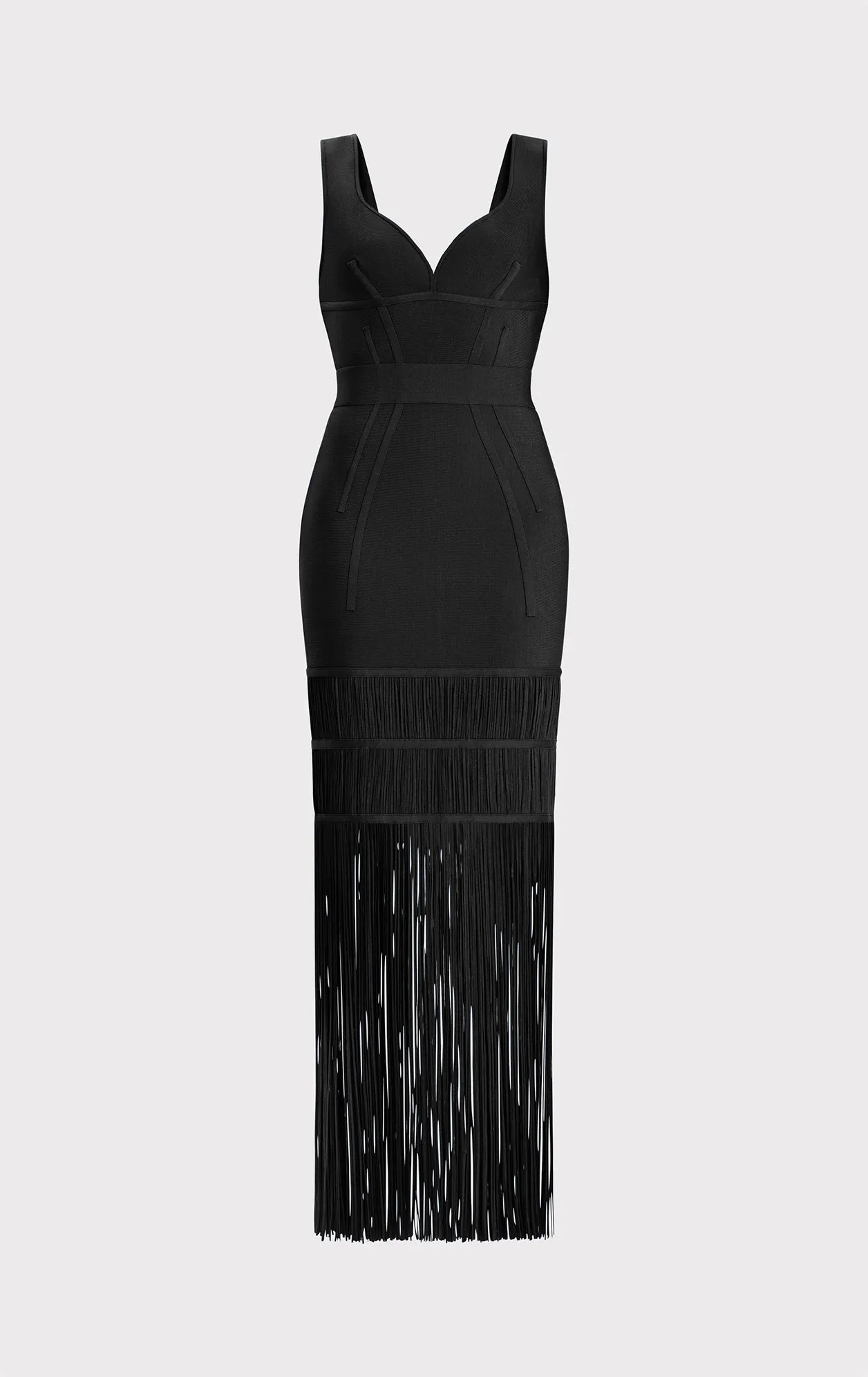 SWEETHEART FRINGE S/L GOWN sold by Herve Leger product image thumbnail 2