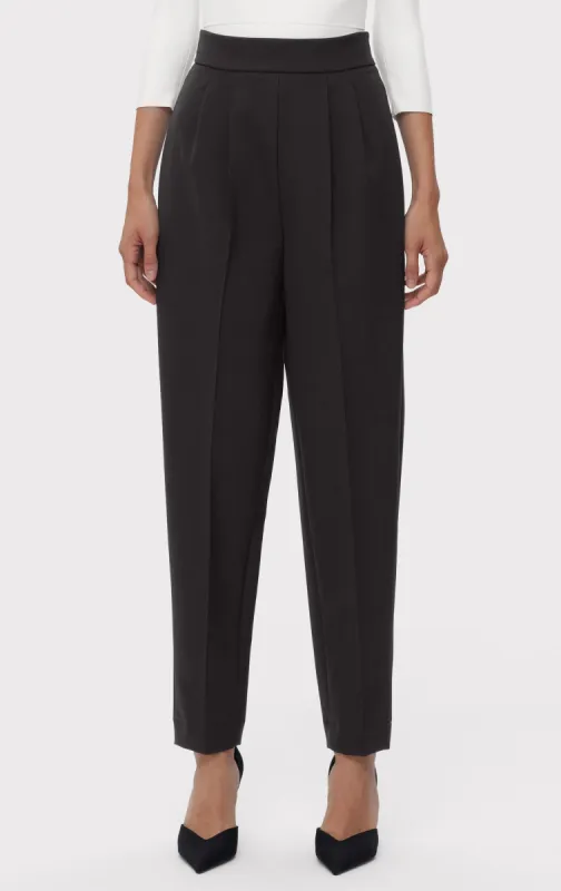 HIGH WAIST PLEATED TAPERED PANTS sold by Herve Leger