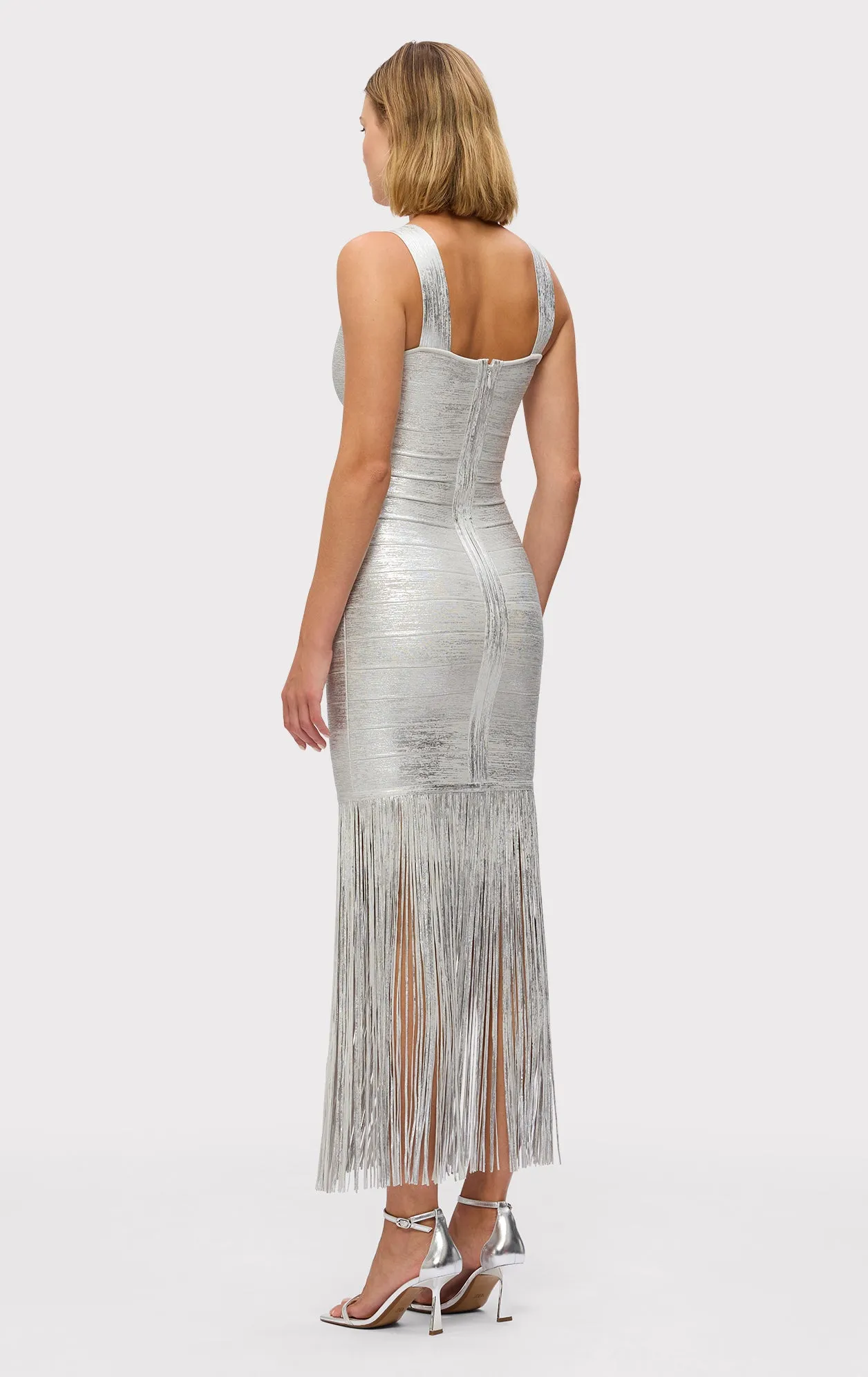 THE METALLIC ALBA GOWN sold by Herve Leger product image thumbnail 5