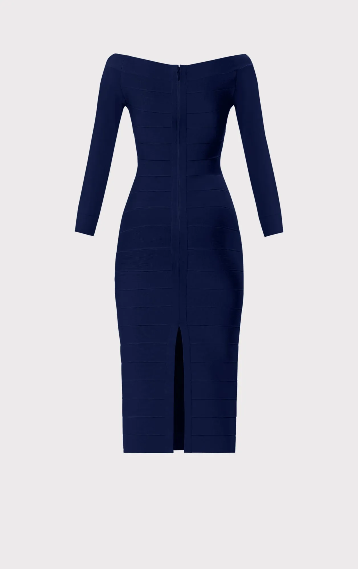 ICON SCOOP NECK MIDI DRESS sold by Herve Leger product image thumbnail 3