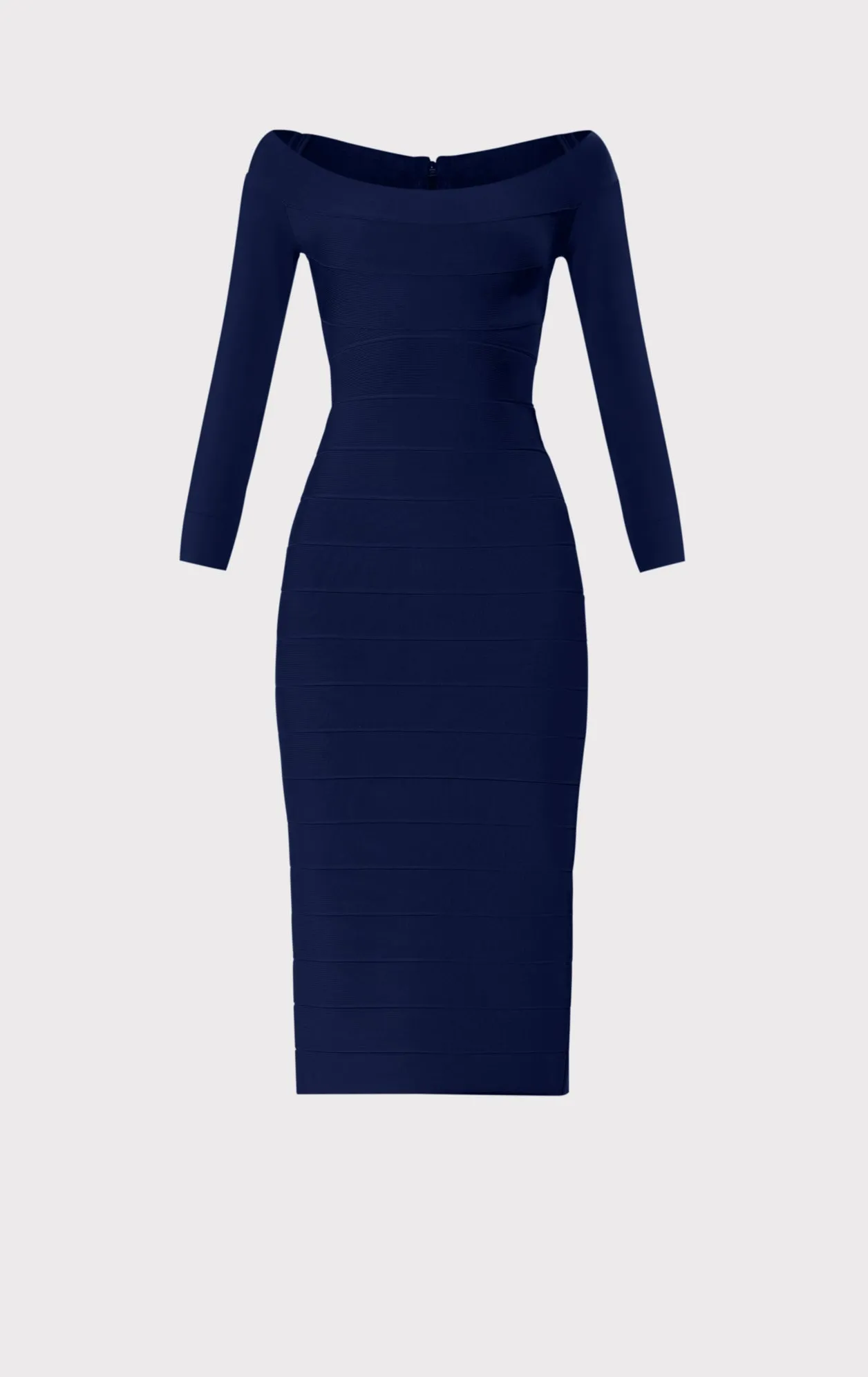 ICON SCOOP NECK MIDI DRESS sold by Herve Leger product image thumbnail 2