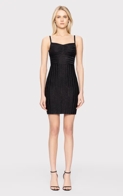 LUREX EYELASH SWEETHEART DRESS sold by Herve Leger