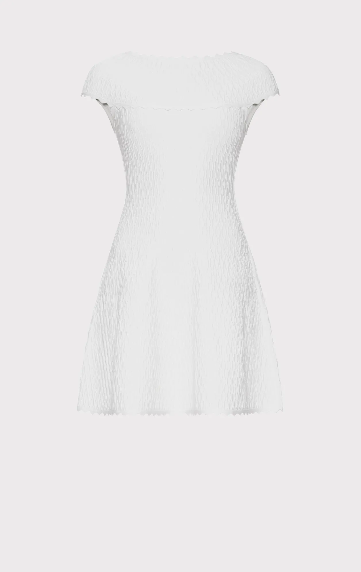 OFF SHOULDER FLAIR SKIRT DRESS sold by Herve Leger product image thumbnail 2