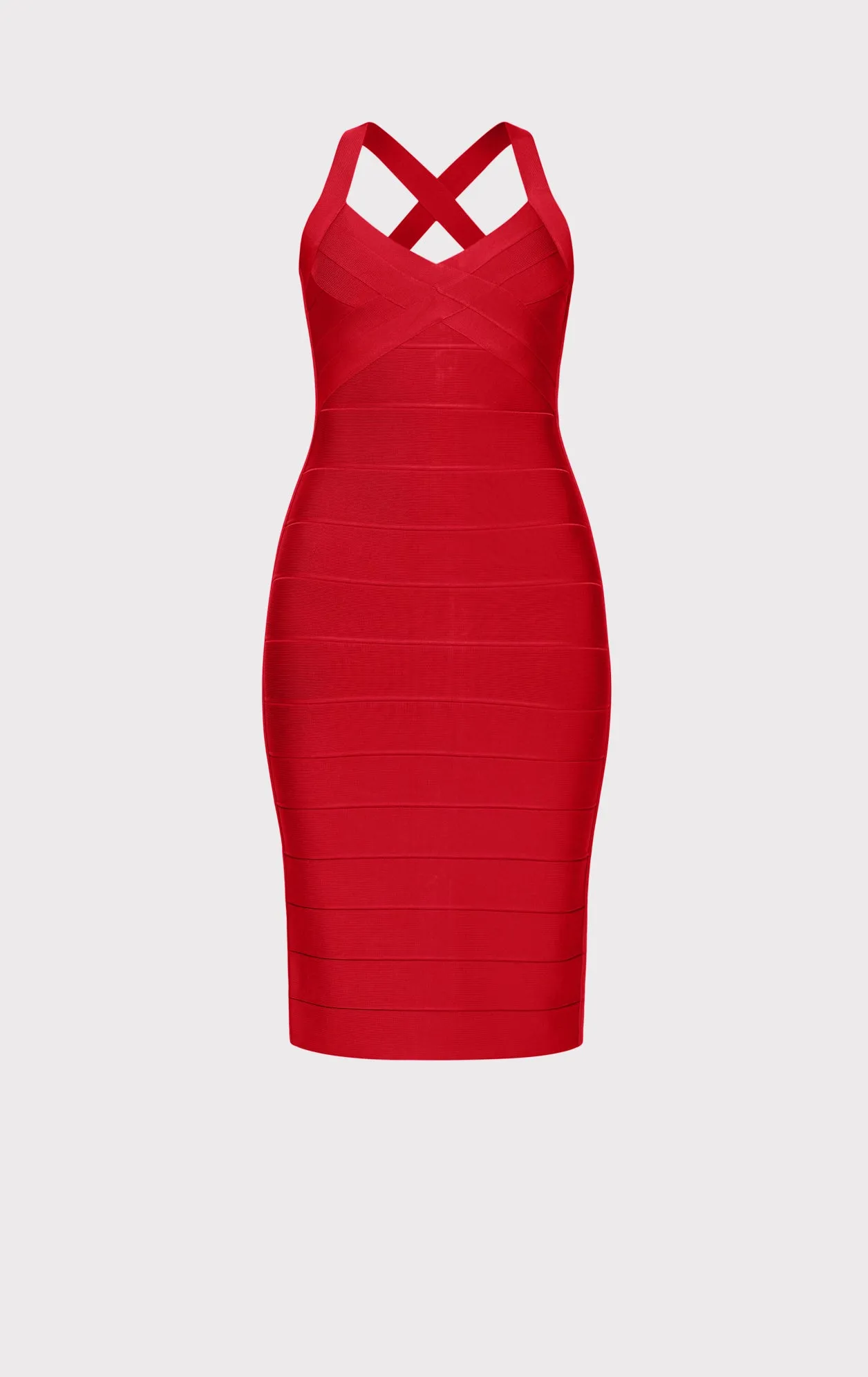 OPEN X BACK WEAVED FRONT DRESS sold by Herve Leger product image thumbnail 2