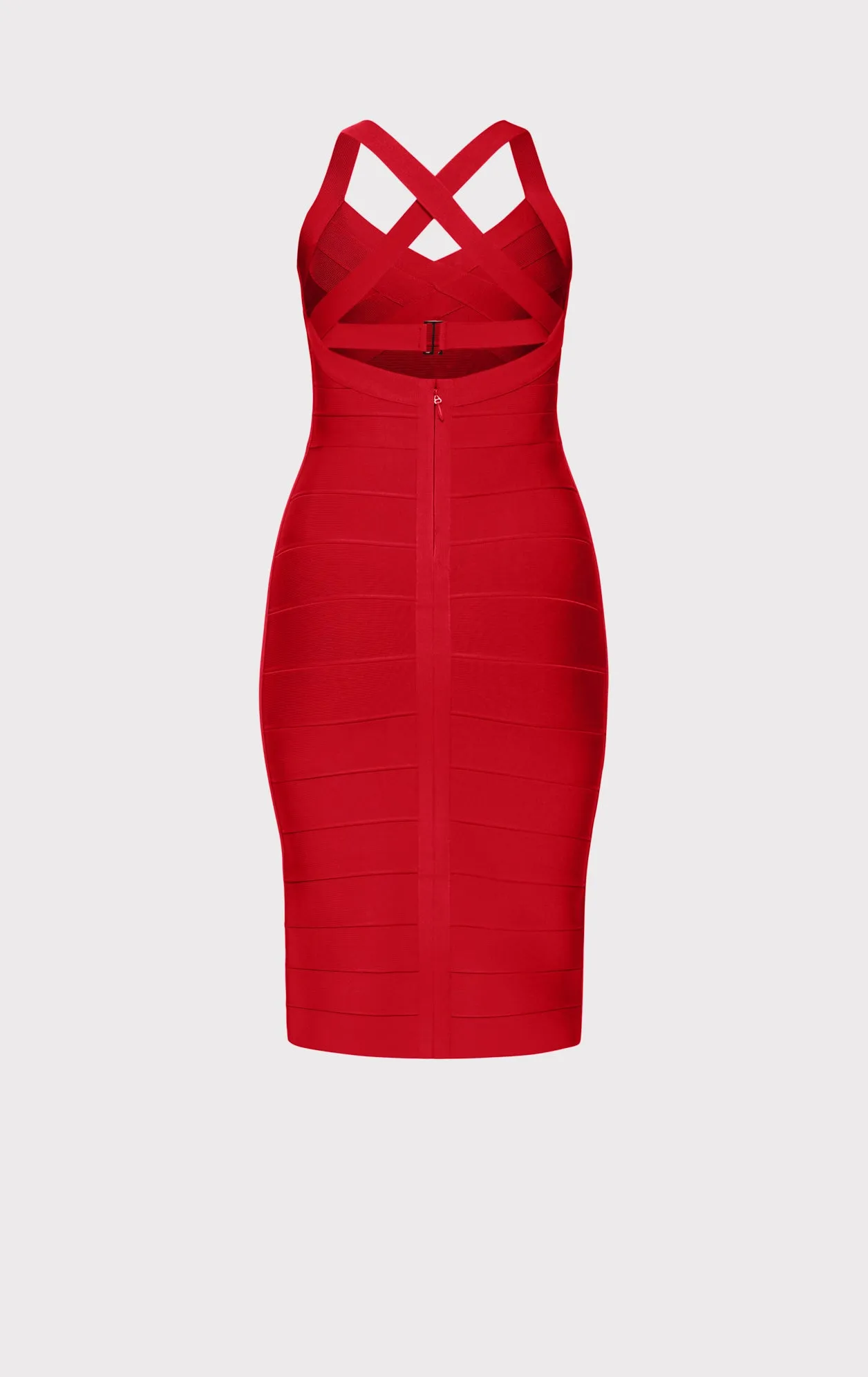 OPEN X BACK WEAVED FRONT DRESS sold by Herve Leger product image thumbnail 3