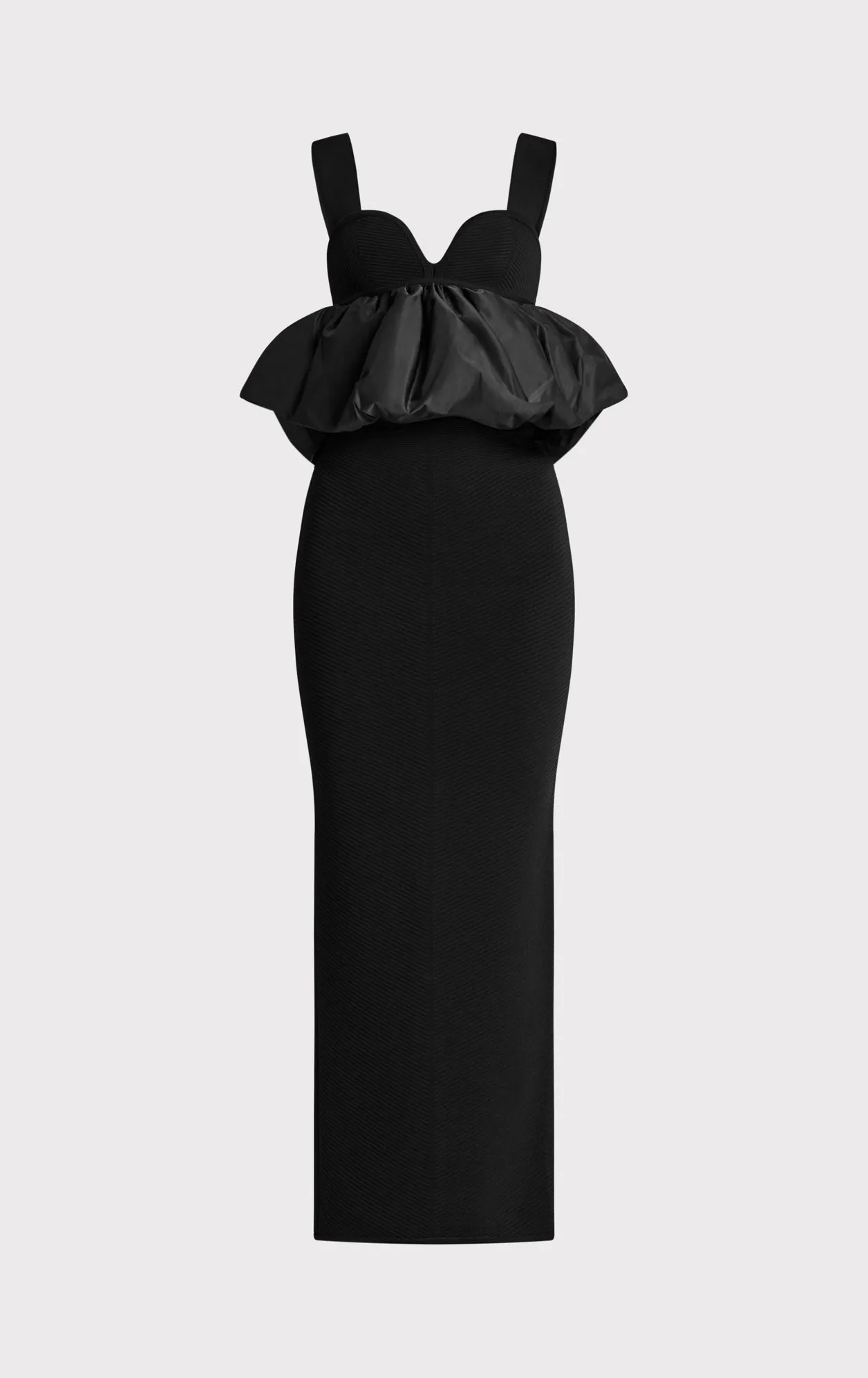 RUCHED NYLON PEPLUM GOWN sold by Herve Leger product image thumbnail 2