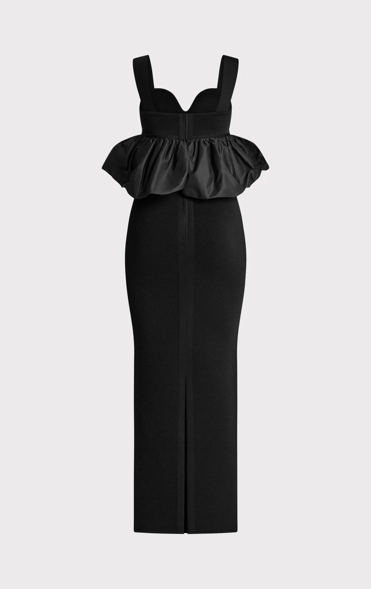 RUCHED NYLON PEPLUM GOWN sold by Herve Leger product image thumbnail 3