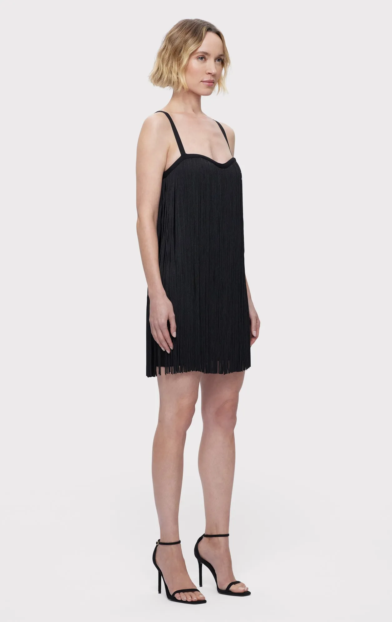 FRINGE SWEETHEART S/L MINI DRESS sold by Herve Leger product image thumbnail 3