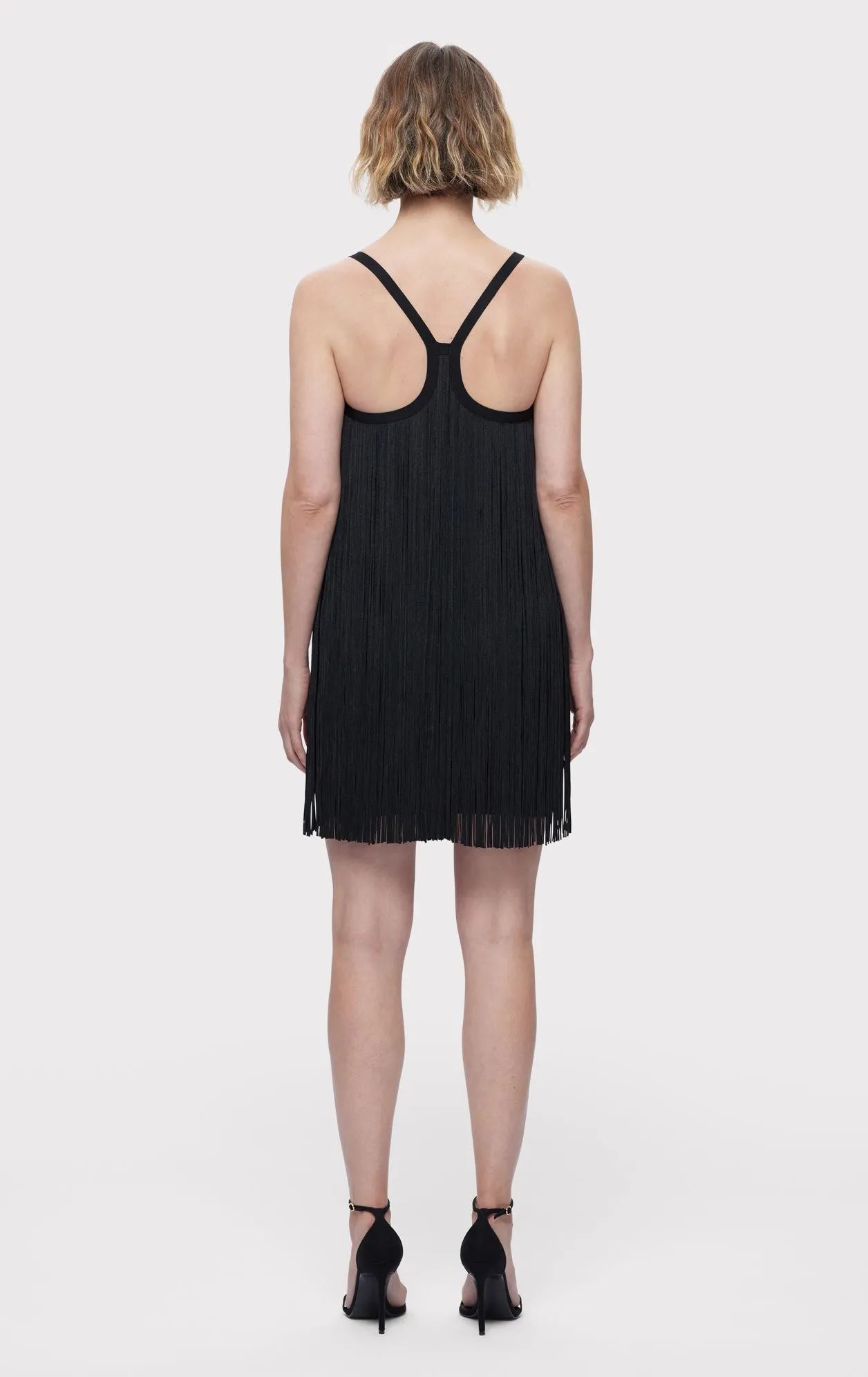 FRINGE SWEETHEART S/L MINI DRESS sold by Herve Leger product image thumbnail 5
