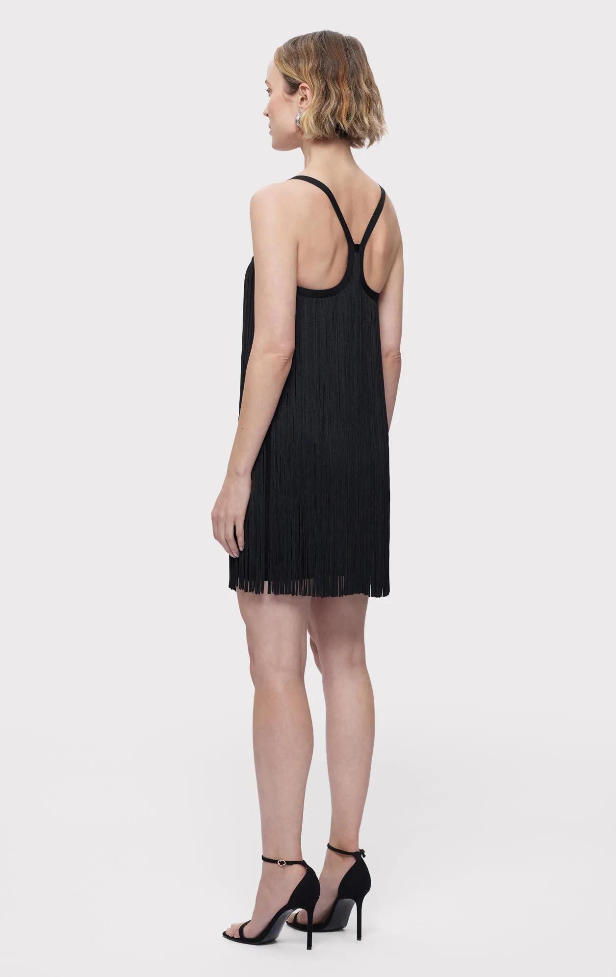 FRINGE SWEETHEART S/L MINI DRESS sold by Herve Leger product image thumbnail 4