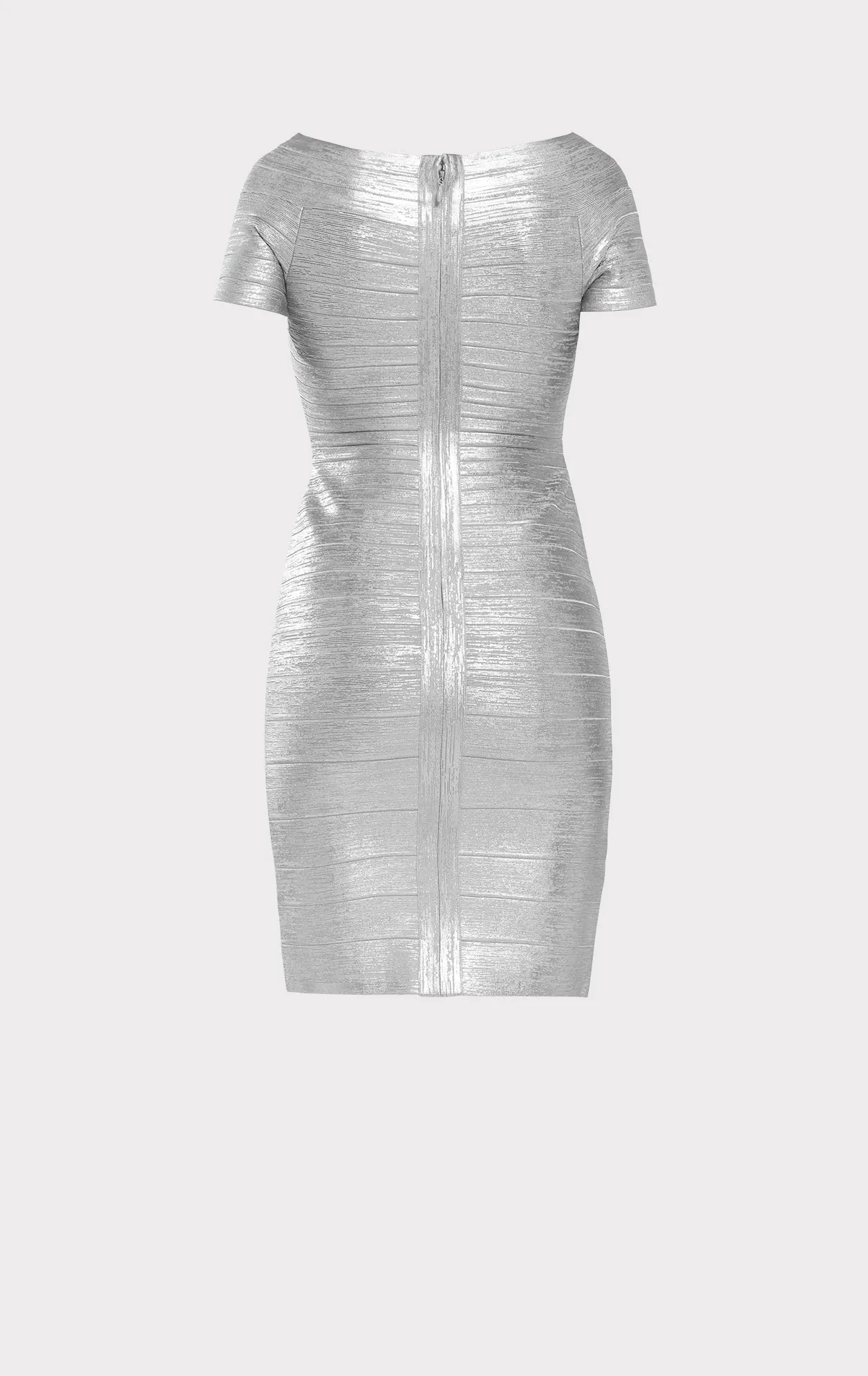OFF SHOULDER BANDAGE DRESS FOIL sold by Herve Leger product image thumbnail 3