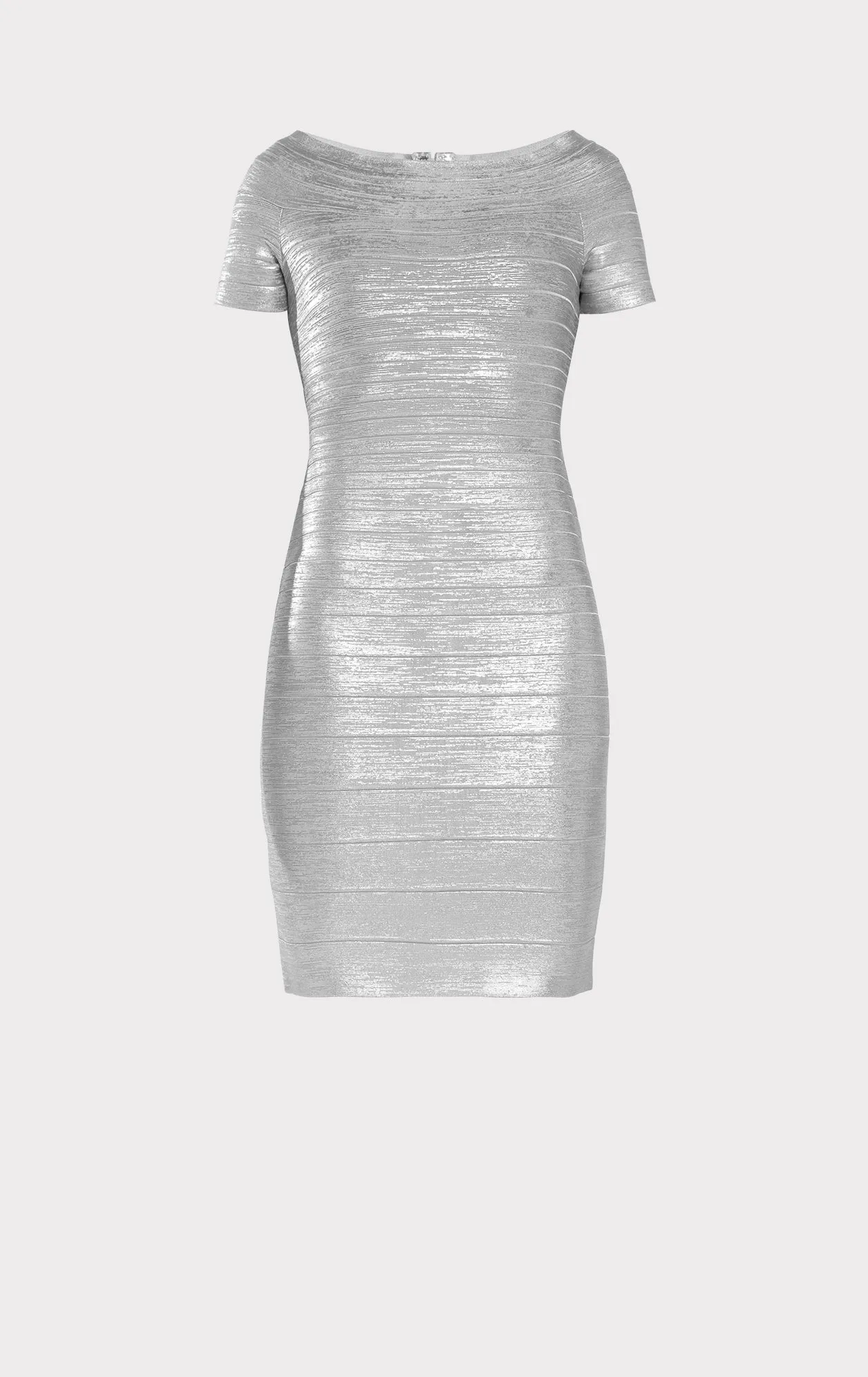 OFF SHOULDER BANDAGE DRESS FOIL sold by Herve Leger product image thumbnail 2
