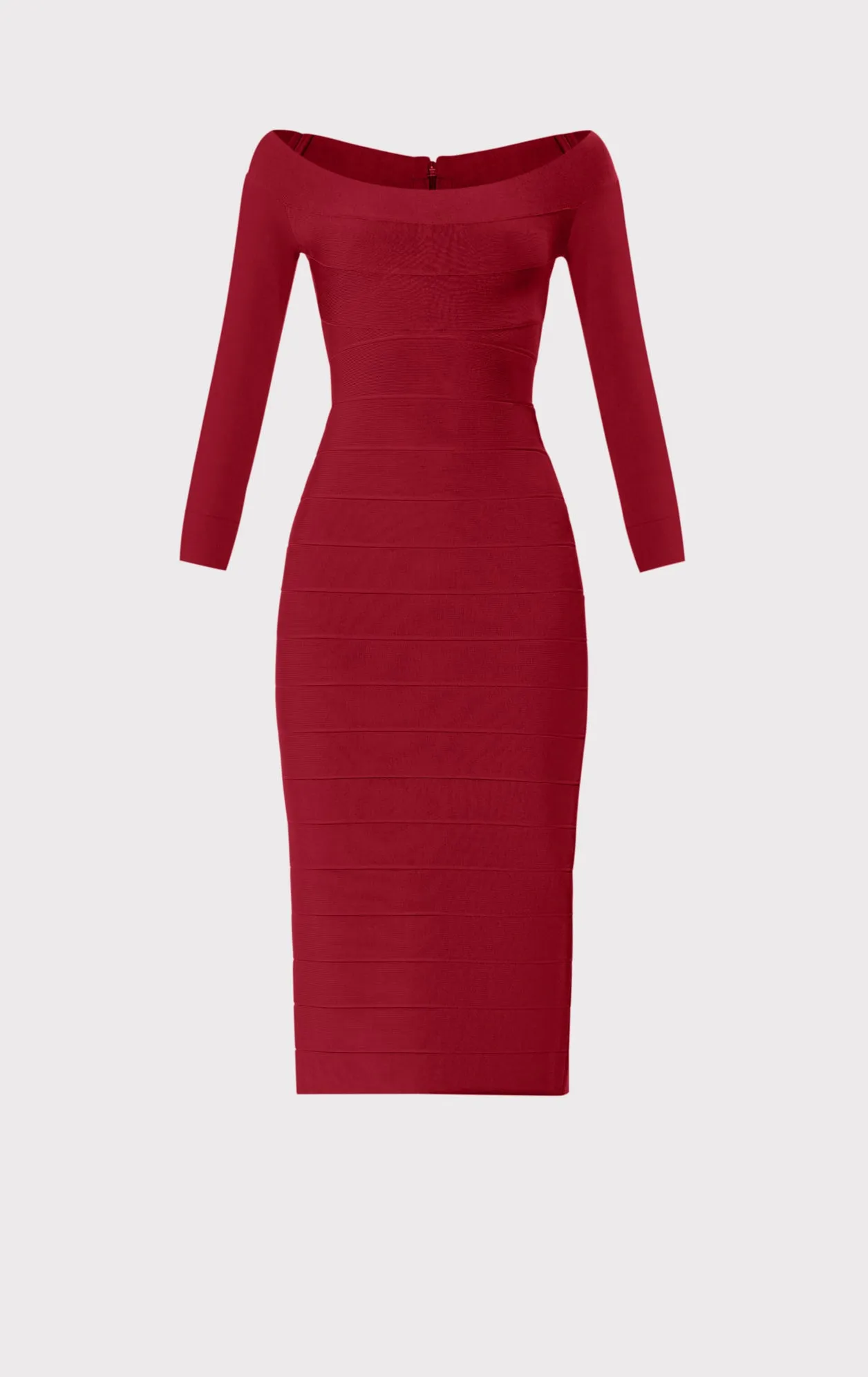 ICON SCOOP NECK MIDI DRESS sold by Herve Leger product image thumbnail 2