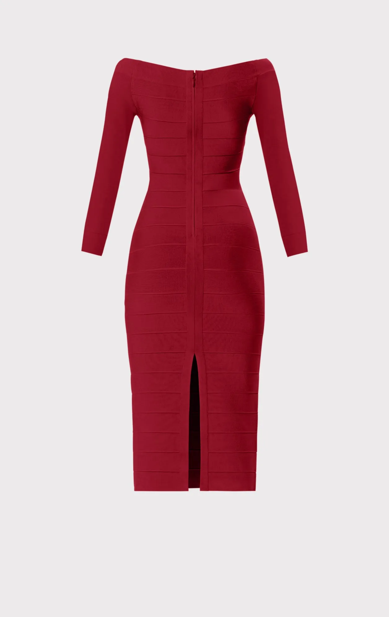 ICON SCOOP NECK MIDI DRESS sold by Herve Leger product image thumbnail 3