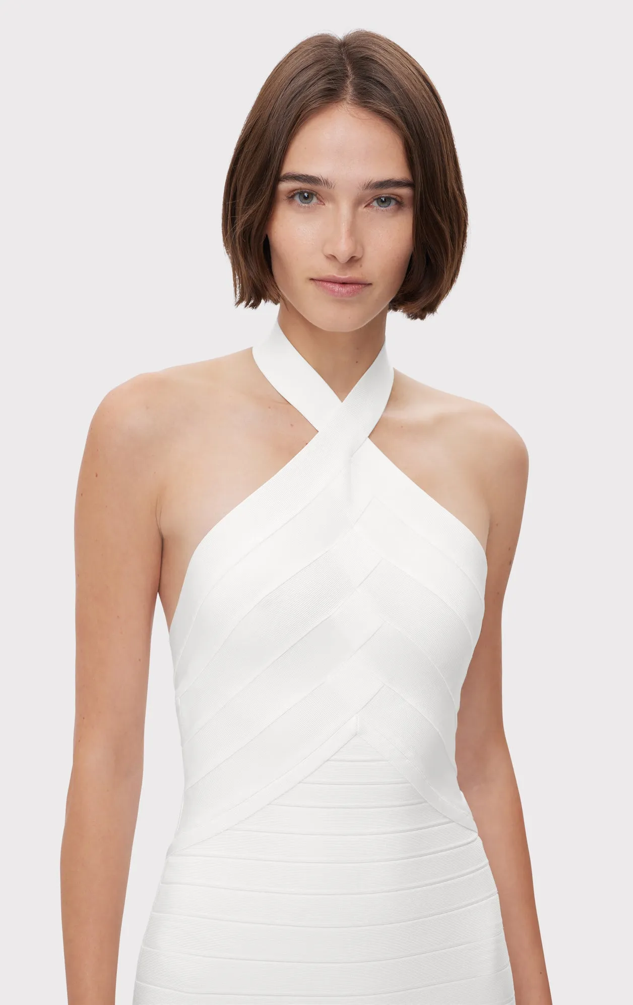 ICON BANDAGE HALTER GOWN sold by Herve Leger product image thumbnail 4