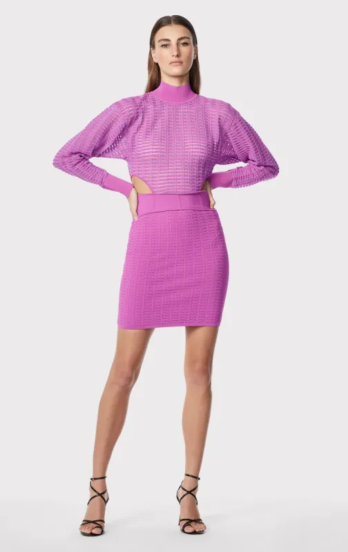 SHADOW STRIPE MINI DRESS sold by Herve Leger