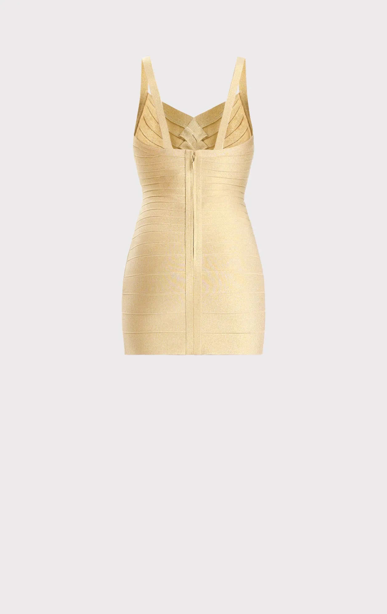 ICON METALLIC BANDAGE BUSTIER MINI DRESS sold by Herve Leger product image thumbnail 3