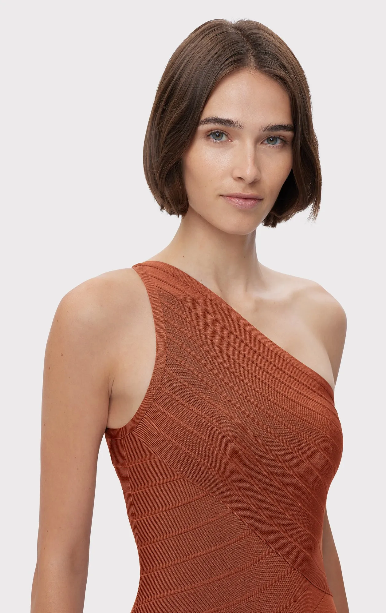 ASYMMETRICAL S/L MINI DRESS sold by Herve Leger product image thumbnail 4