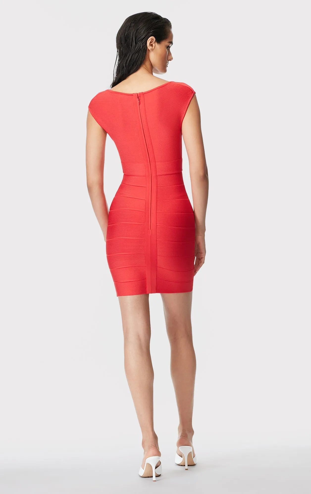 SWEETHEART CAP SLEEVE ICON DRESS sold by Herve Leger product image thumbnail 5