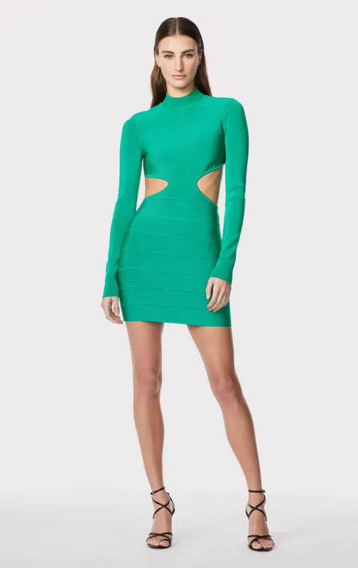 ICON OPEN BACK MINI DRESS sold by Herve Leger