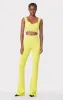RIBBED PANTS W/ RUFFLED HEM sold by Herve Leger